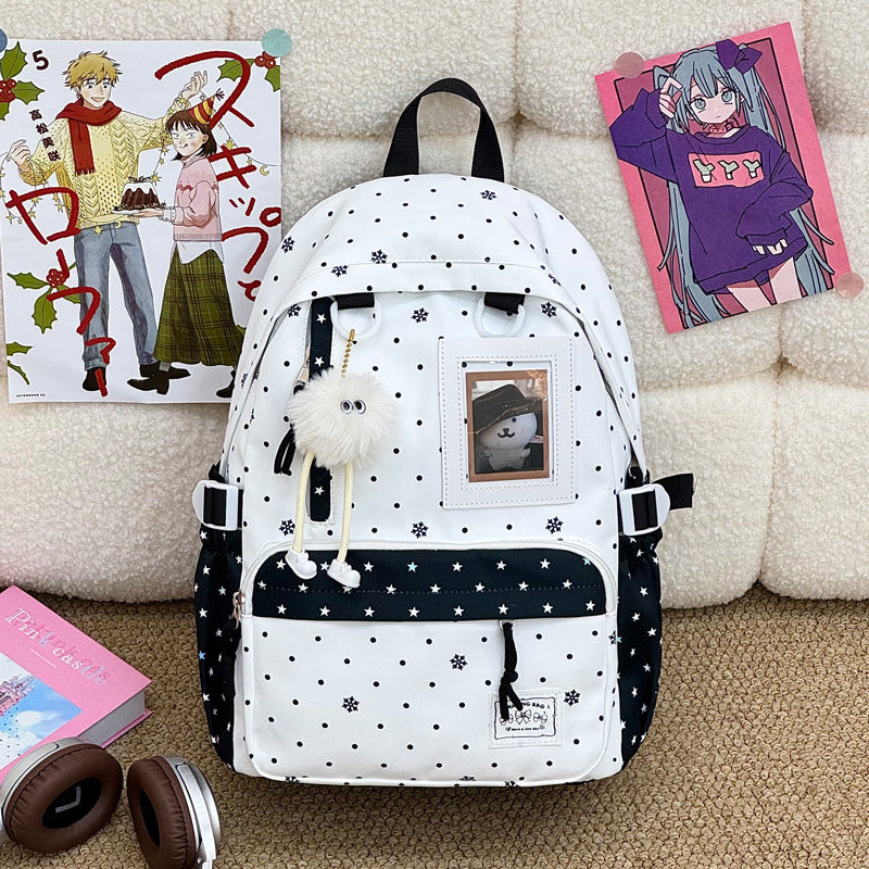 Cute Illustrated Character Backpack
