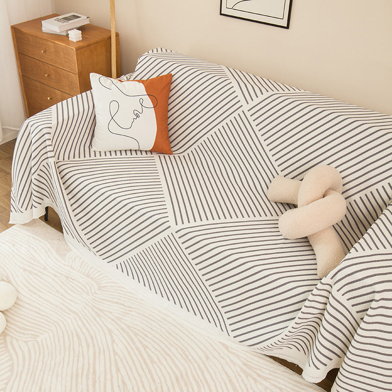 Premium Textured Sofa Throw Cover