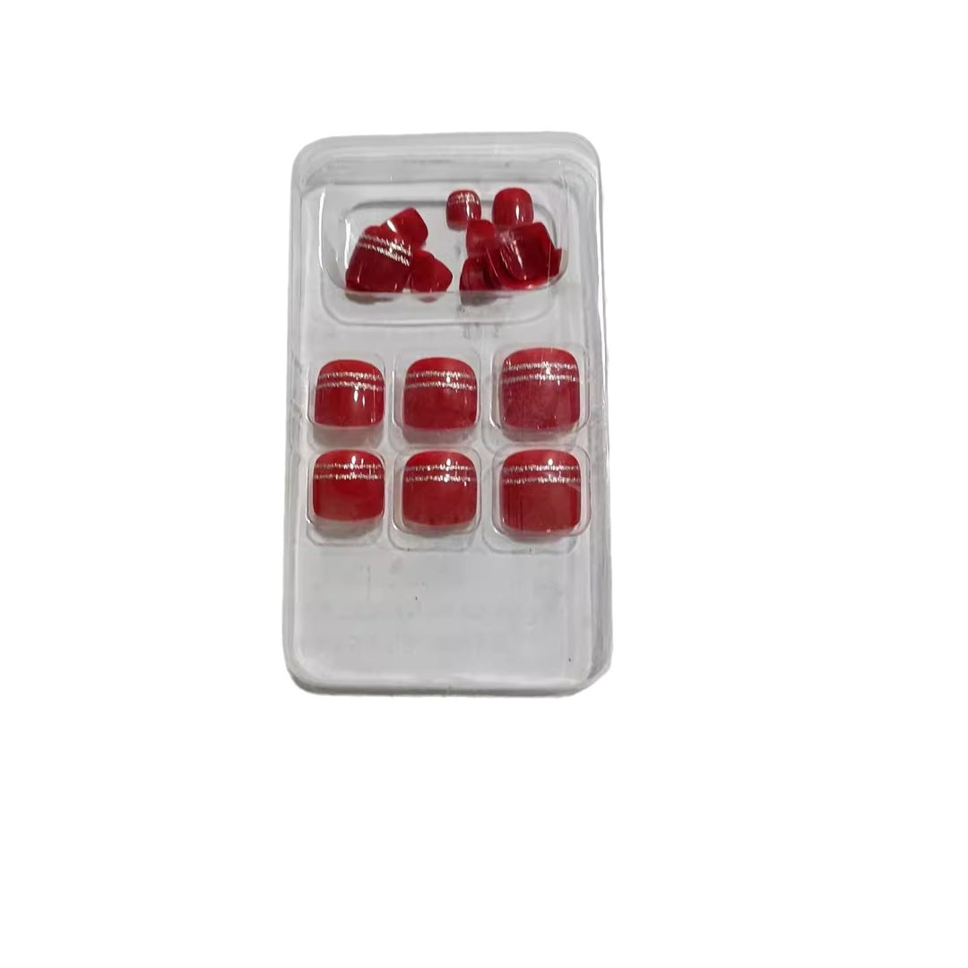 Glossy Decorative Press-On Nail Tips Bowlift