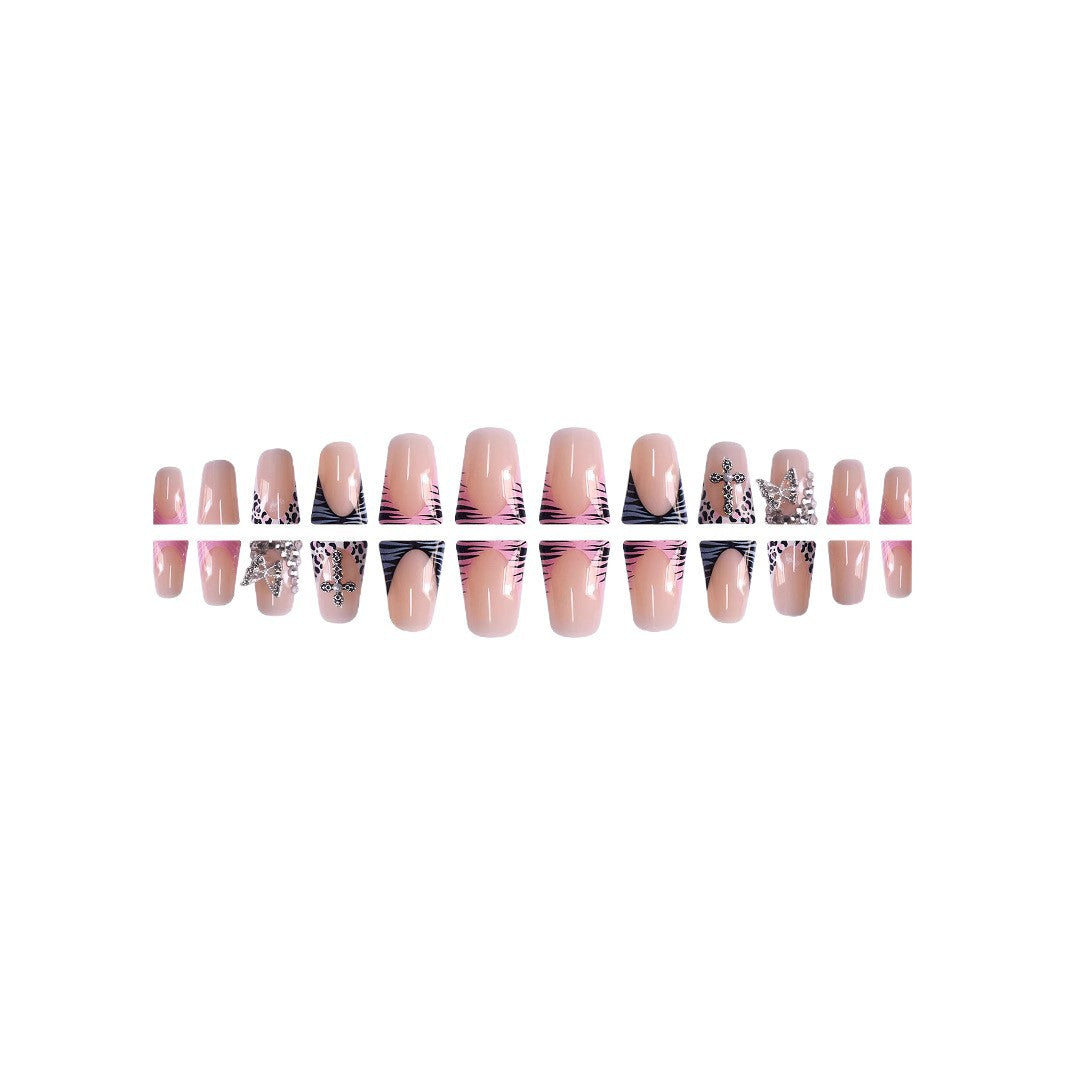 Glamorous Designer Press-On Nail Set Bowlift