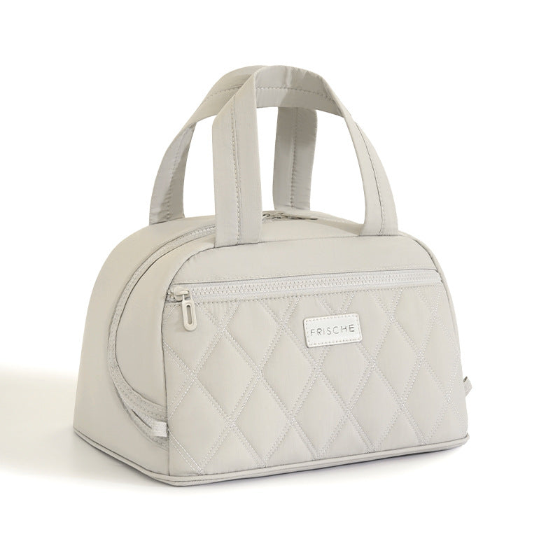 Quilted Weekender Bag Bowlift