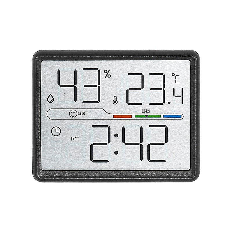 Digital Thermo-Hygrometer Alarm Clock Bowlift