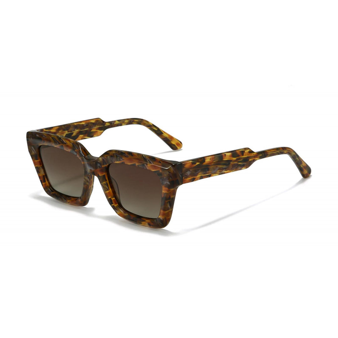 Women's square sunglasses with a modern plastic frame and soft lenses Bowlift