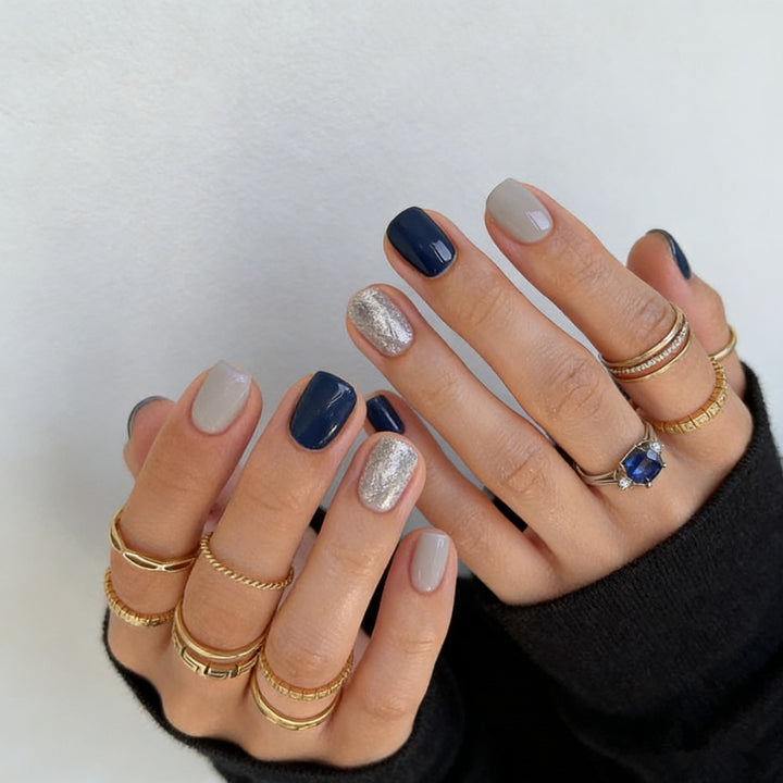 Elegant artificial nails with various designs Bowlift
