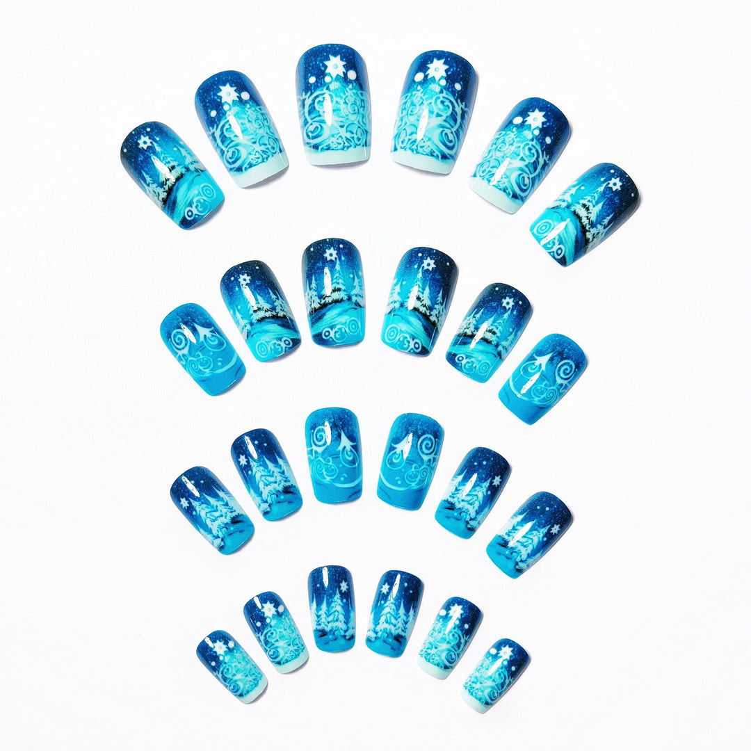 Winter Wonderland Nail Art Bowlift