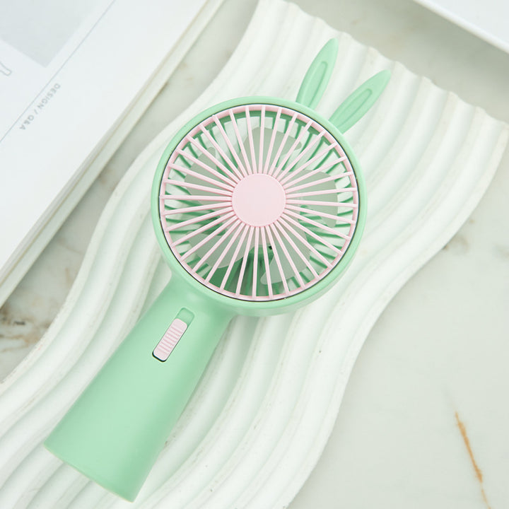Portable Deer-Themed Handheld Cooling Fan Bowlift