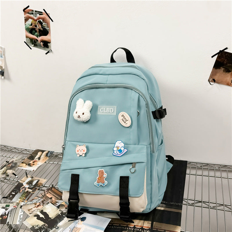 Playful Cartoon Plush Backpack