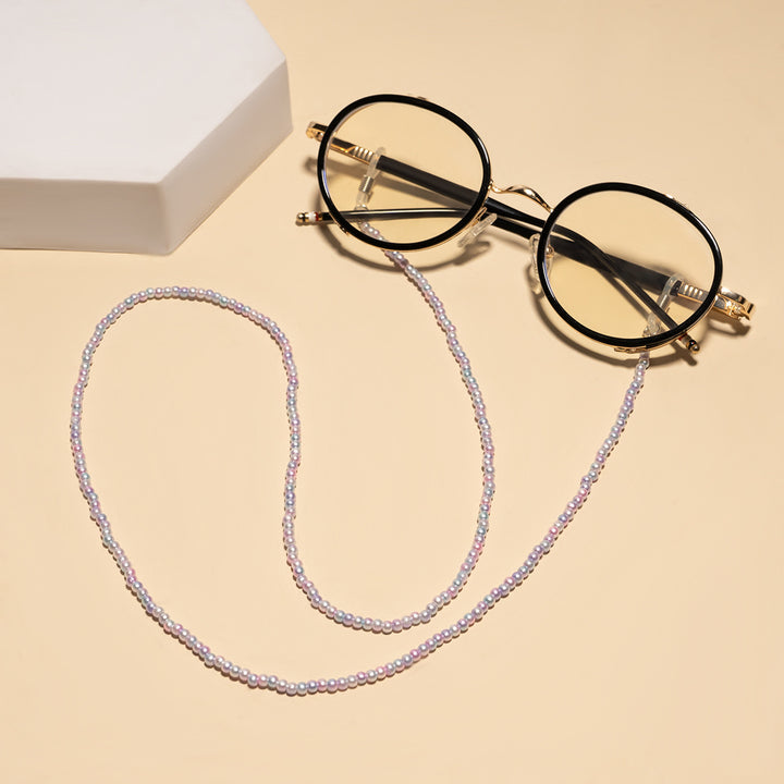 Multicolored Beaded Eyewear Chain Bowlift