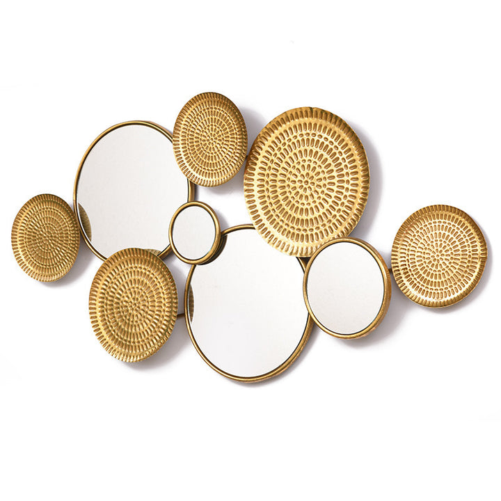 Chic Interconnected Circular Mirror Ensemble Bowlift