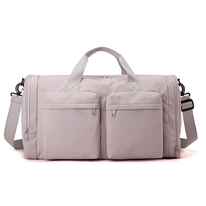Large Capacity Travel Duffle with Dual Side Pockets