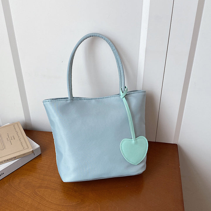 WoStylish Heart-Embellished Everyday Tote Bag Bowlift