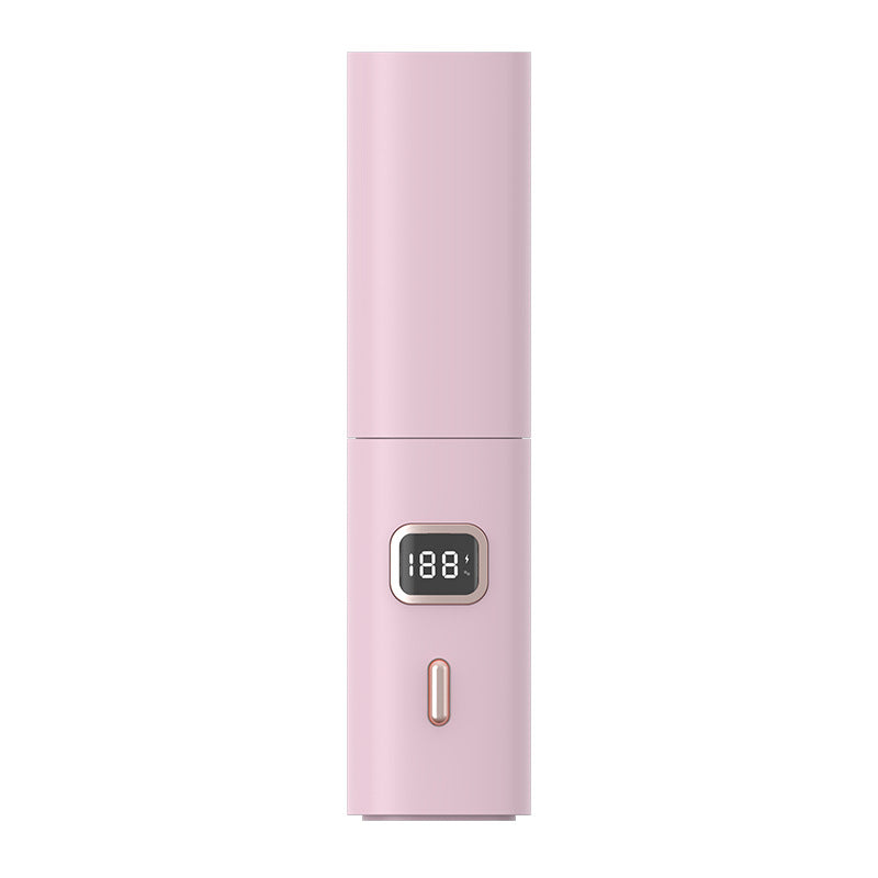 Unisex Portable Smart Temperature Display Handheld Fan Bowlift