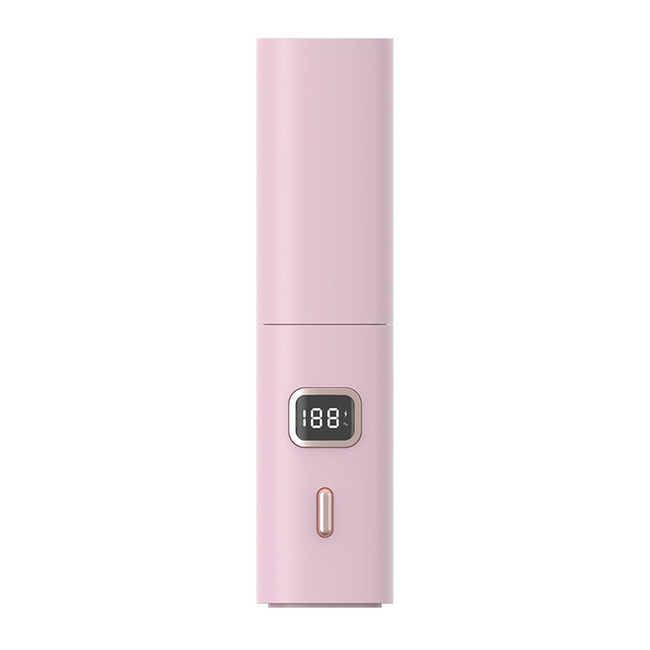 Unisex Portable Smart Temperature Display Handheld Fan Bowlift