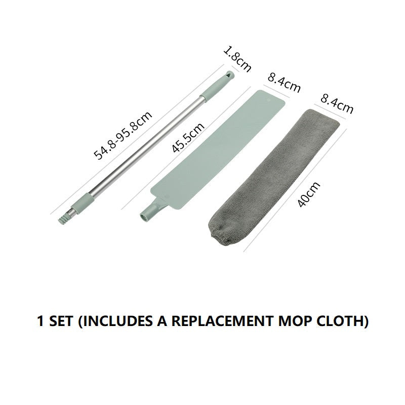 BowLift | Multifunction Retractable Microfiber Dust Brush Gap Mop