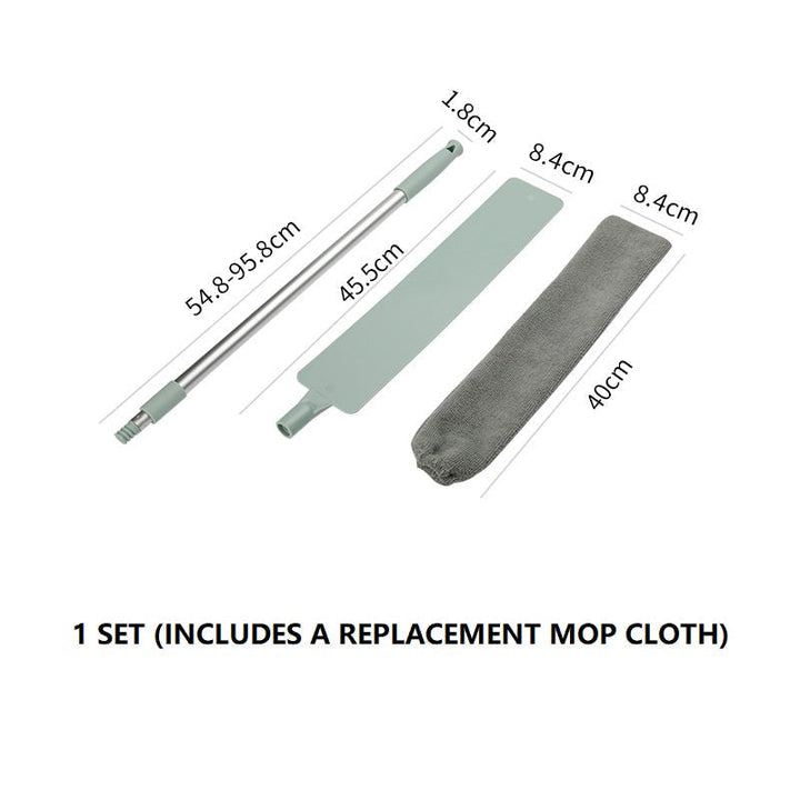 BowLift | Multifunction Retractable Microfiber Dust Brush Gap Mop