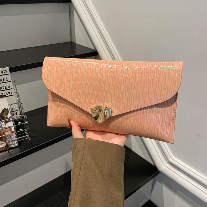 WoElegant Glossy Evening Clutch Bowlift