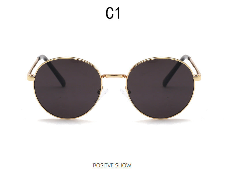 Women's fashionable sunglasses with mirrored gradient Bowlift