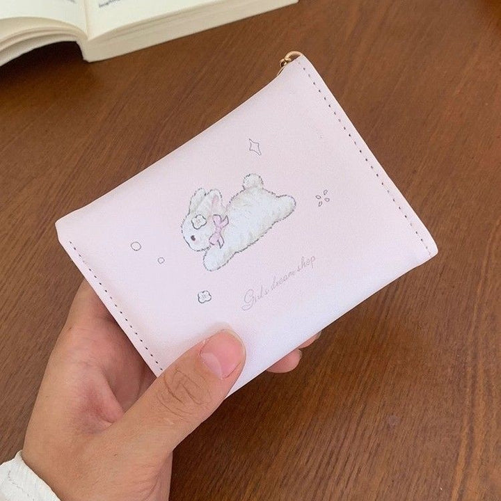 Cute Cartoon-Themed Mini Wallet Bowlift