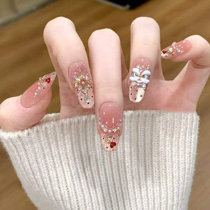 Luxury Decorative Press-On Nails Bowlift