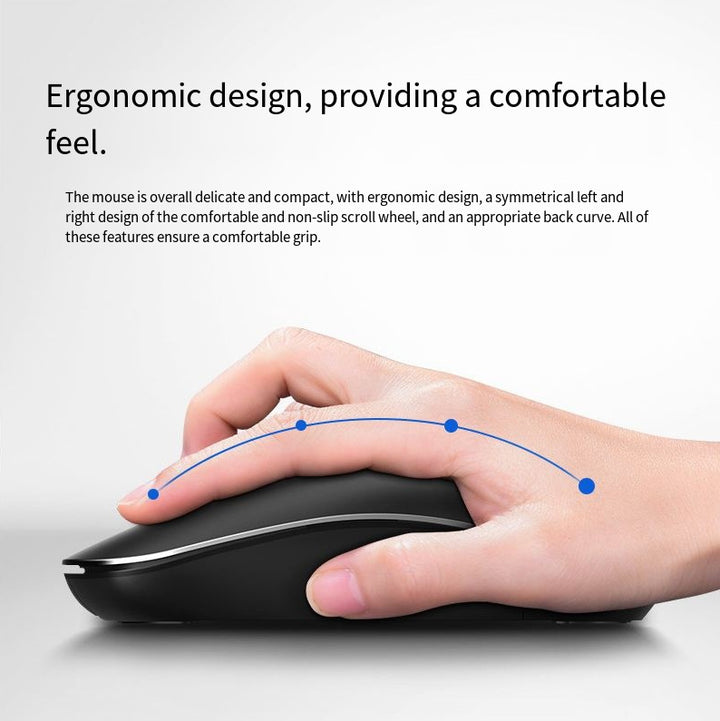 Ergonomic Wireless Computer Mouse Bowlift