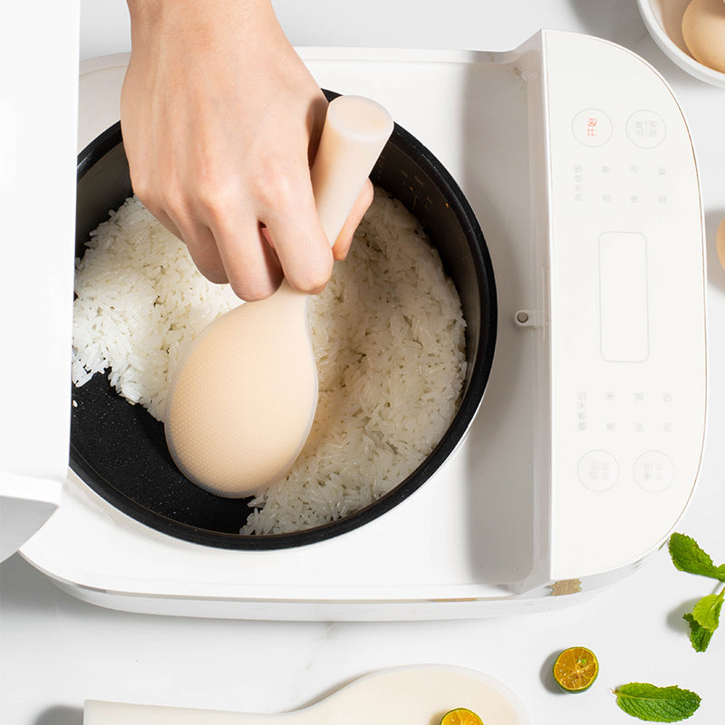 High-quality silicone stirring spoon with ergonomic handle Bowlift