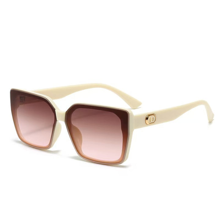 Women's oversized sunglasses with sturdy frame and subtle lenses Bowlift