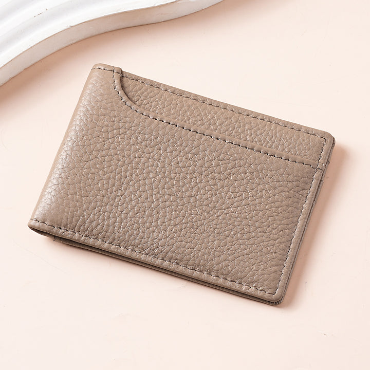 Textured Leather Wallet
