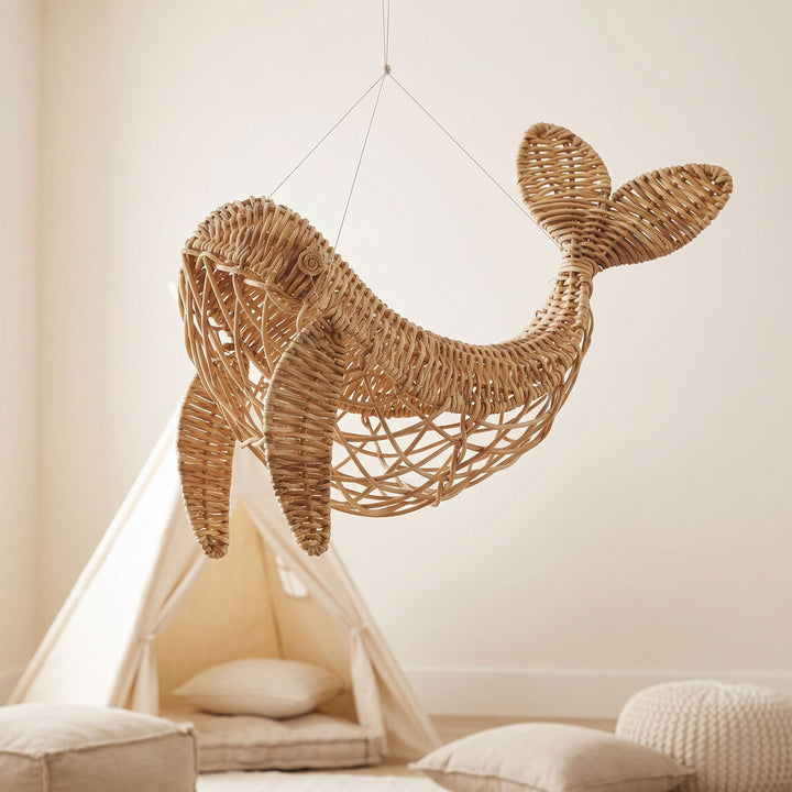 Decorative Hanging Basket in Whale Design Bowlift