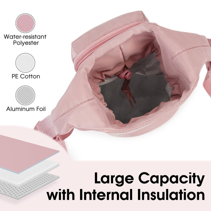 Insulated Drinking Bottle Carry Bag Bowlift