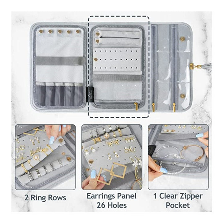 Elegant jewelry organizer with versatile compartments Bowlift
