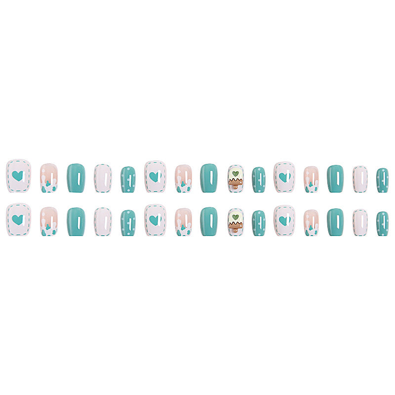 Nail set with intricate design Bowlift