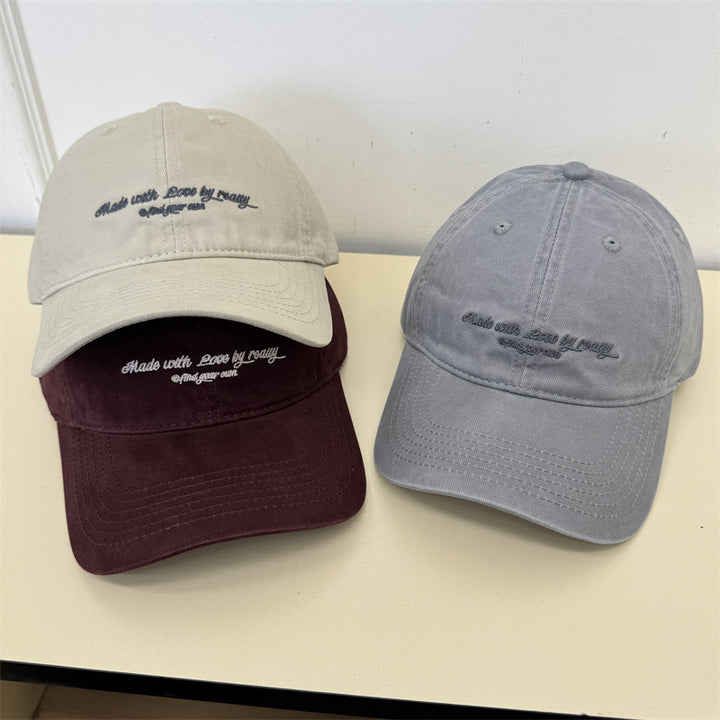 Women's Casual Cotton Baseball Cap Bowlift