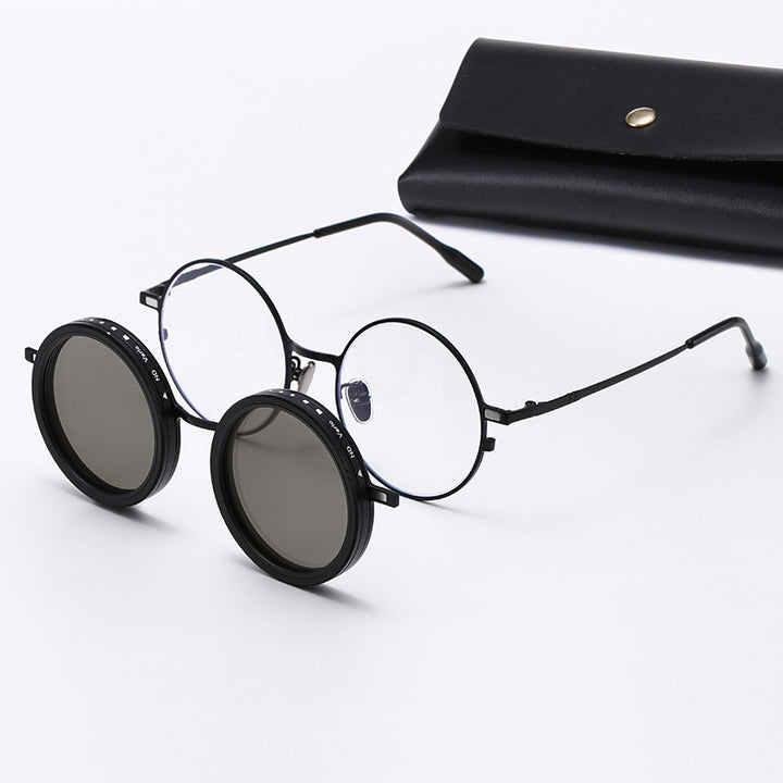 Women multifunctional sunglasses with removable lenses Bowlift