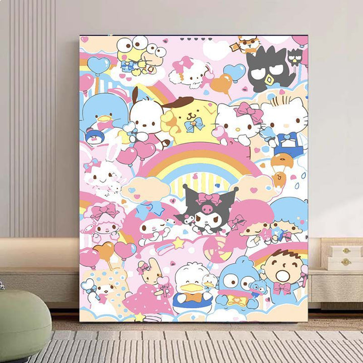 Cute Character Bath Time Wall Art Bowlift