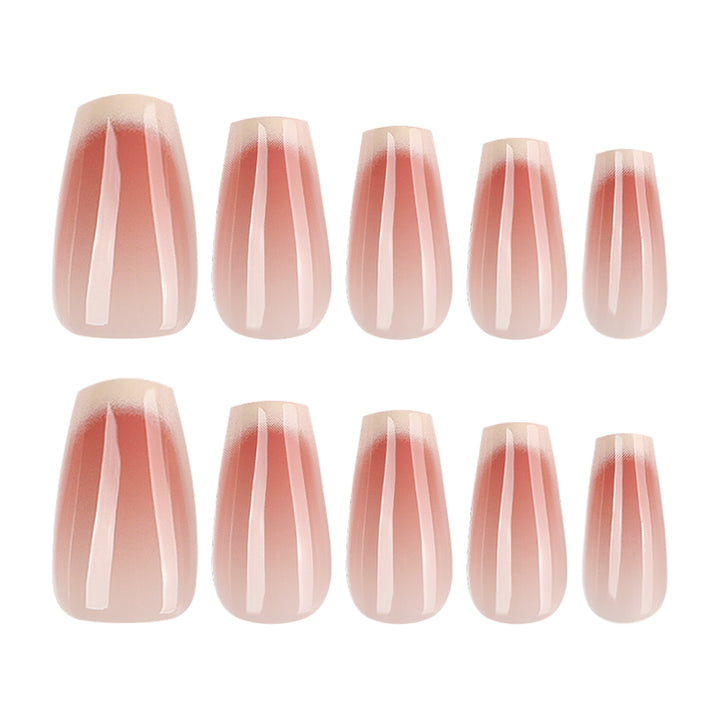 Artful acrylic nails with elegant gradient Bowlift