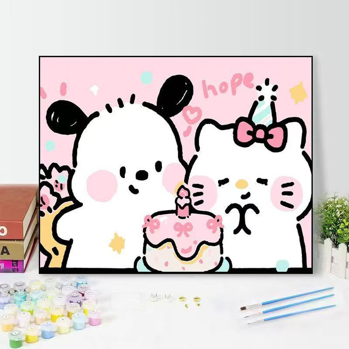 Cute Character Bath Time Wall Art Bowlift