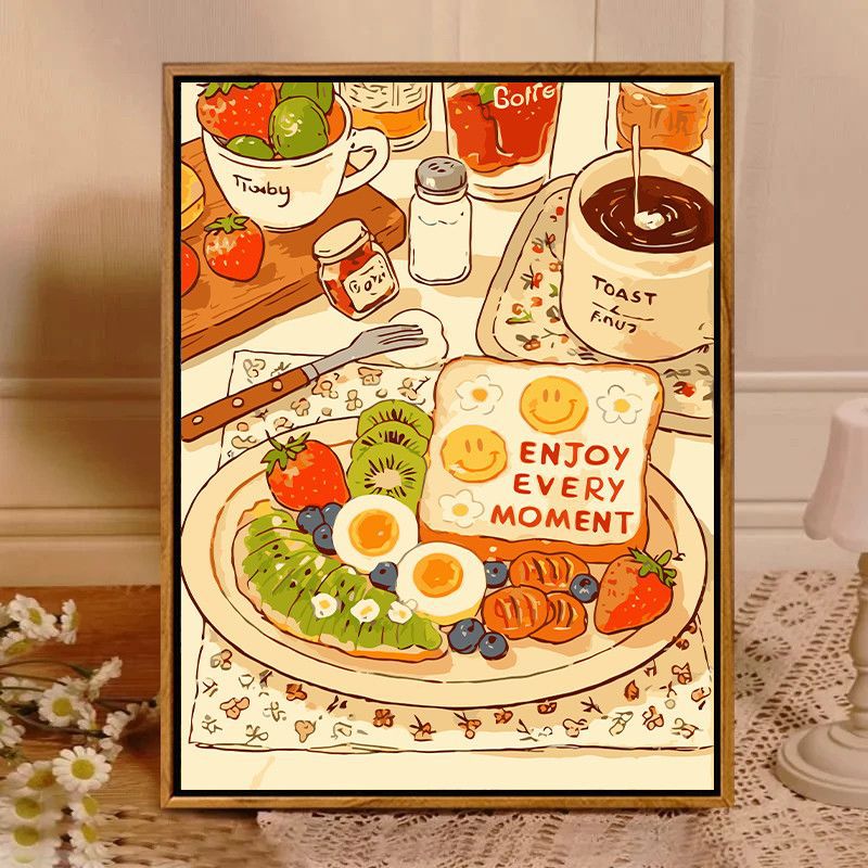 Gourmet Culinary Wall Art Print Bowlift