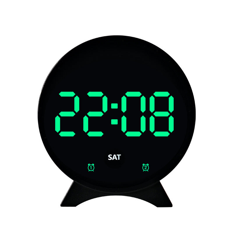 Digital alarm clock with large LED display and dual alarm function Bowlift