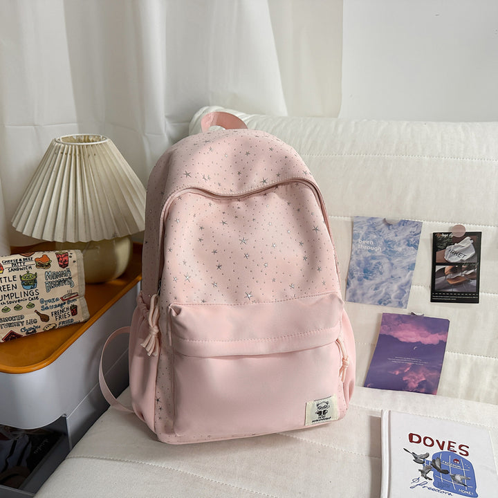 Sparkling Star Pattern Backpack