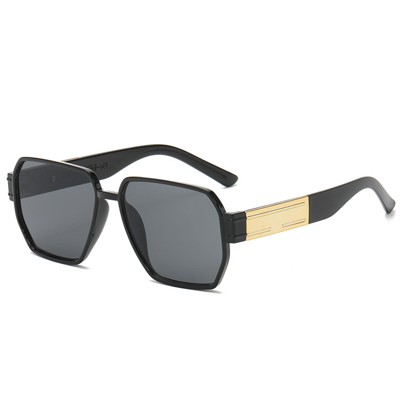 Women's modern oversized sunglasses with asymmetric frame Bowlift
