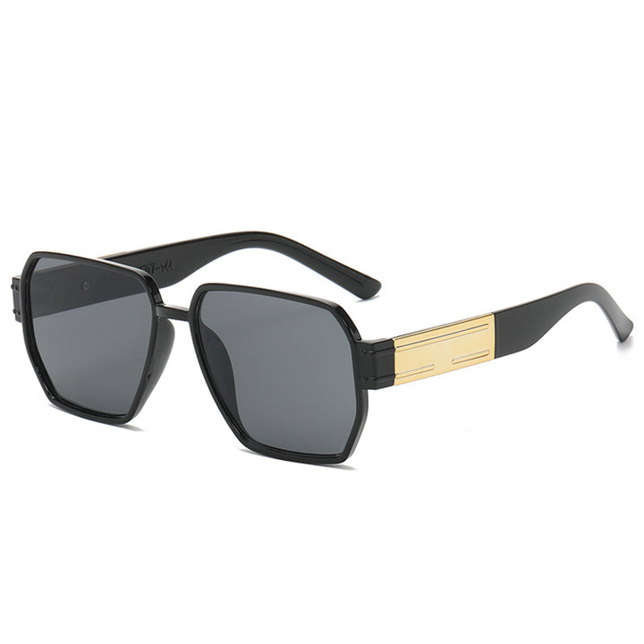 Women's modern oversized sunglasses with asymmetric frame Bowlift