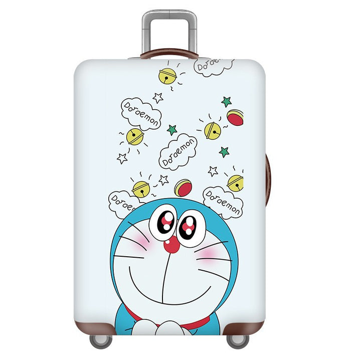 Unisex Hard Shell Suitcase with Fun Cartoon Design Bowlift
