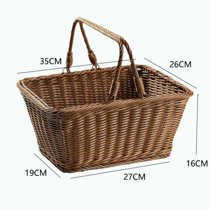 Woven Storage Basket Bowlift