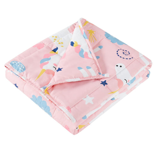 Child's blanket with colorful dinosaur motif Bowlift