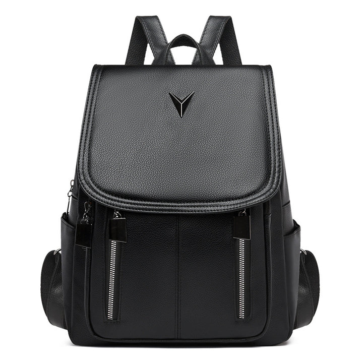 Versatile Leather Backpack