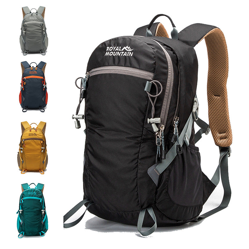 Unisex nan lightweight day hiking backpack with breathable back padding and adjustable chest strap Bowlift