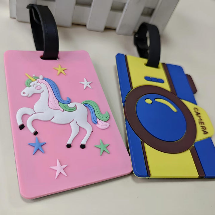 Unisex Whimsical Unicorn Luggage Identifier Bowlift