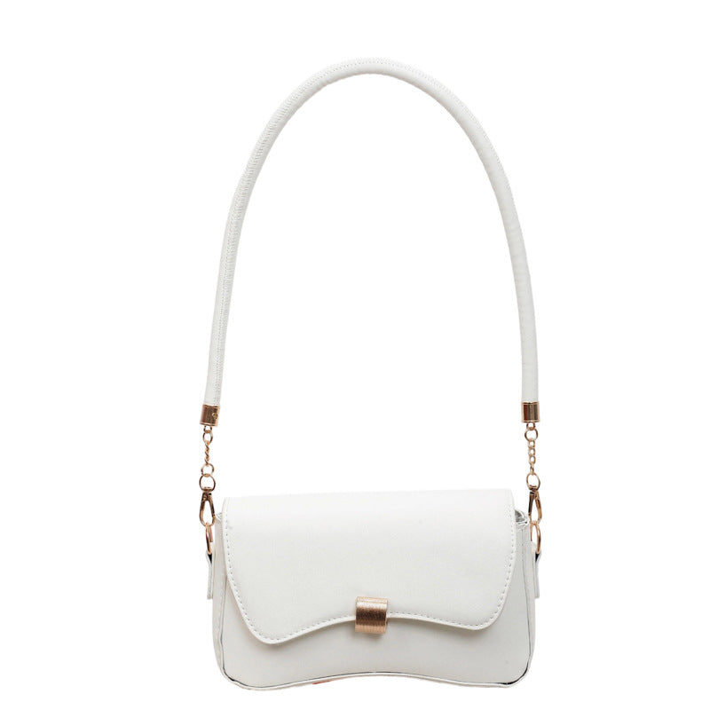 WoElegant Faux Leather Evening Clutch Bowlift