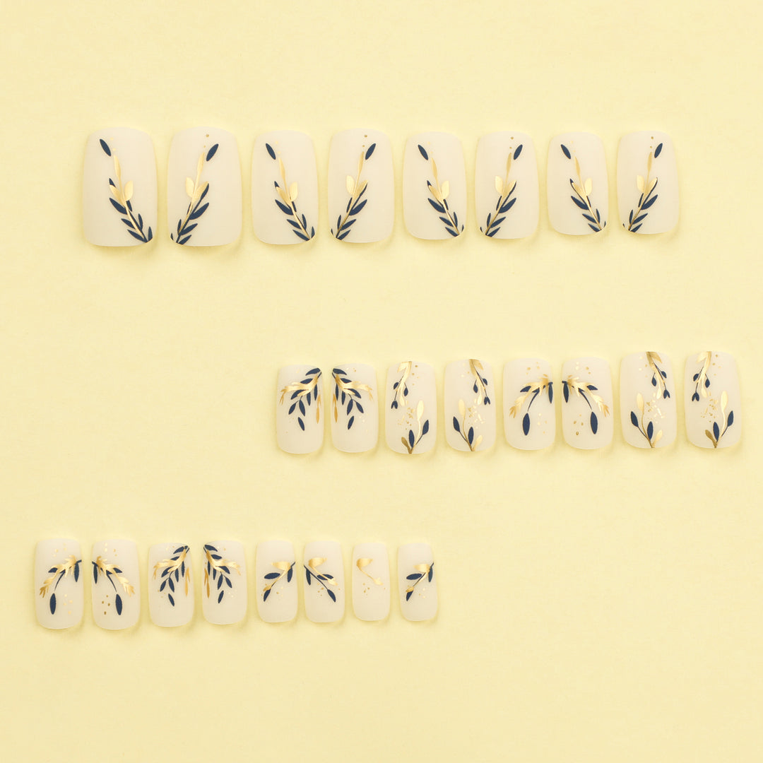 Artistic Press-On Nail Enhancements Bowlift