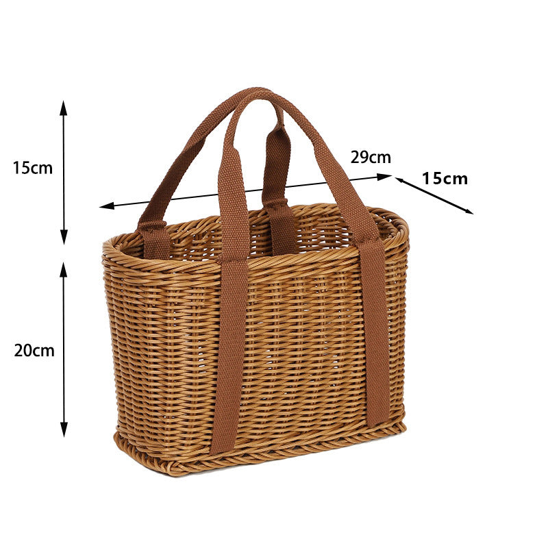 Storage Woven Basket Bowlift